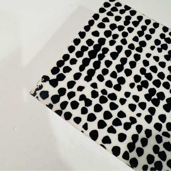 Dalmatian Print Decorative Storage Box Black White with Lid - Picture 10 of 15